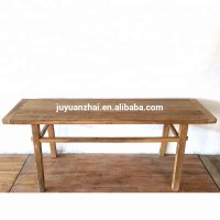 wholesale best selling Chinese antique reproduction furniture reclaimed wood vintage long console table